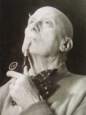 Aleister Crowley, Old And With Pipe