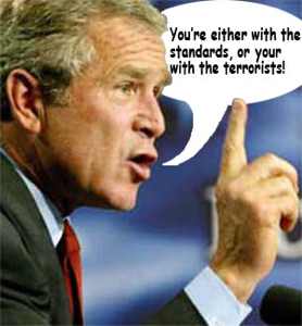 Bush-Standards-Terrorists