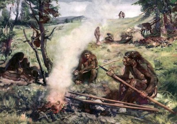 A group of neanderthals