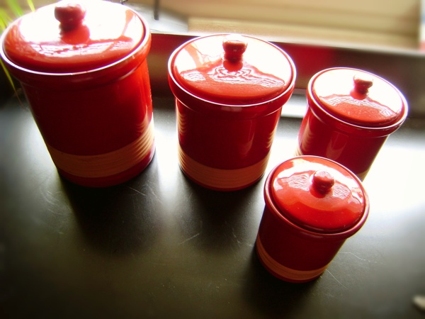 Red-Canister-Set