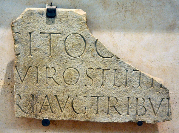 Rome Tacitus Inscr Mus Thermae