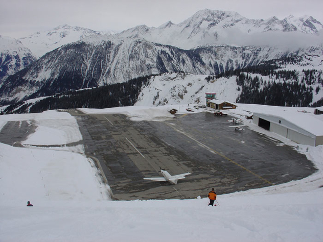 Courchevel-Airport-France