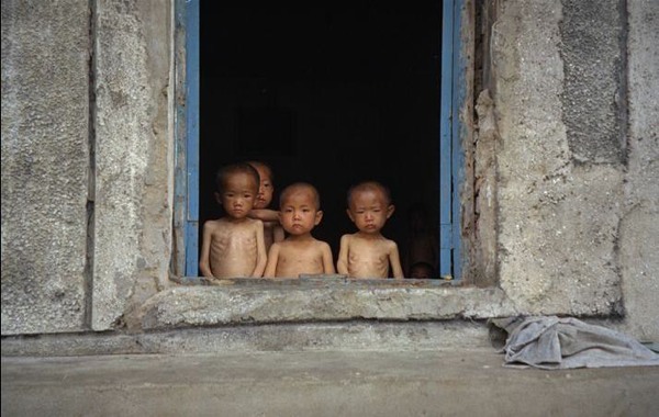 North Korea Famine Children