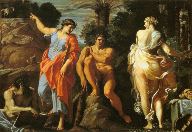 Annibale Carracci - The Choice Of Heracles - Wga4416