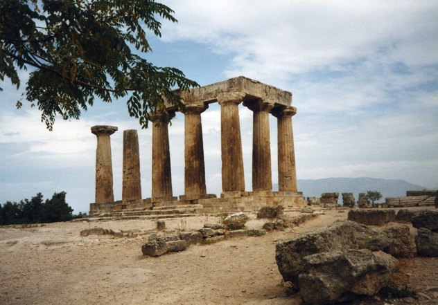 Greece Corinth Temple Of Apollo