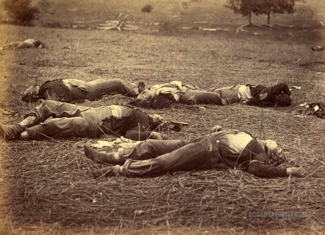 Field Where General Reynolds Fell Battle Of Gettysburg Pennsylvania. July 1863