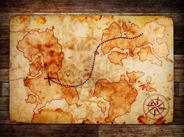 12691859-old-treasure-map-on-wooden-background