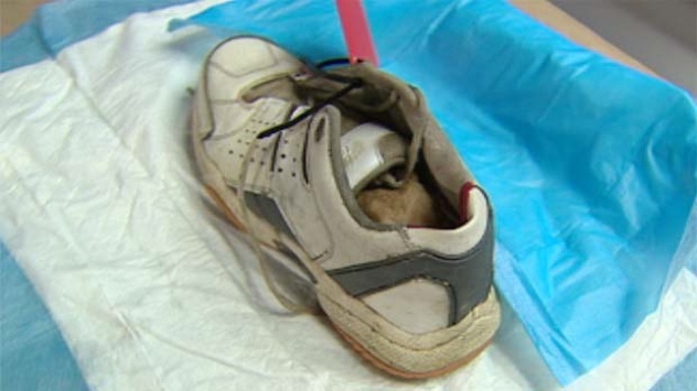 Li-Bc-110831-Foot-Found-Shoe