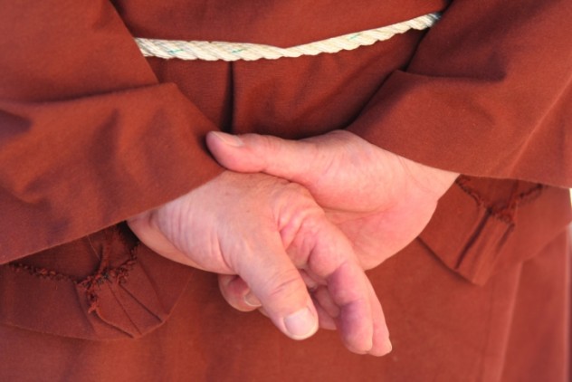 Monk hands
