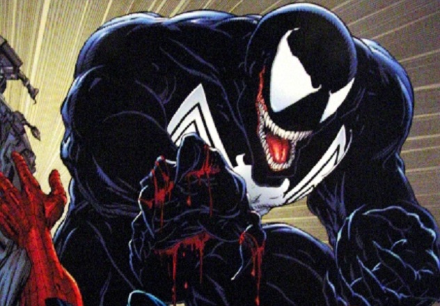 Spiderman-vs.-Venom-in-Comic-Book