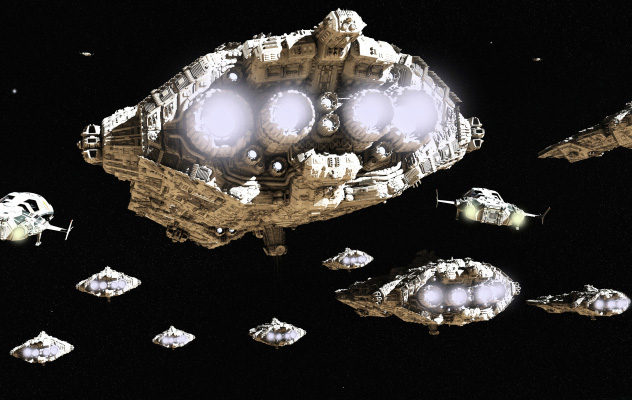 6- space fleet