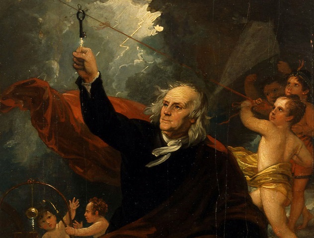 West_-_Benjamin_Franklin_Drawing_Electricity_from_the_Sky_(ca_1816)