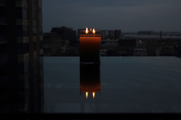 Candle by Window