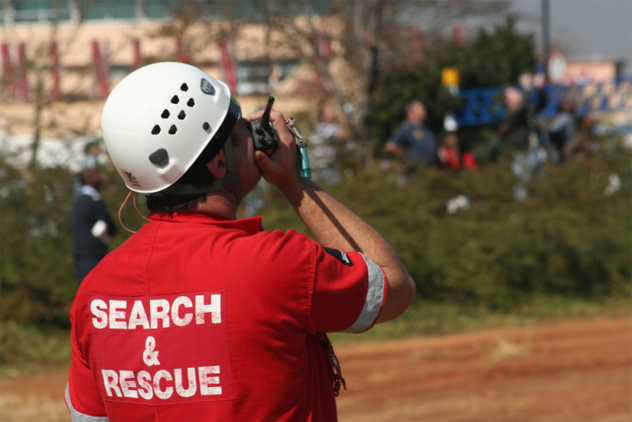 Rescue worker
