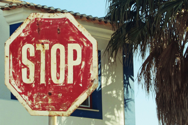 1- stop sign