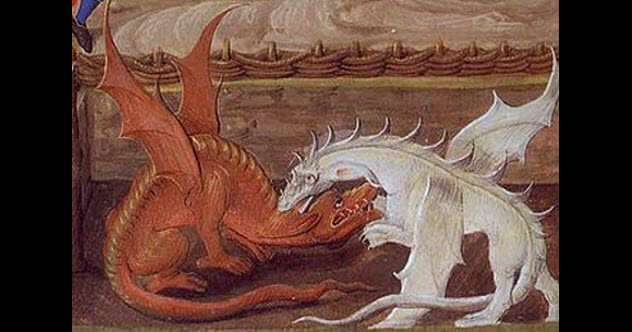 Different types of dragons from mythology and popular culture