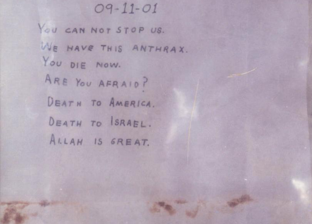 Anthrax Letter