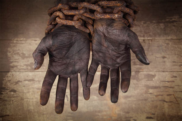 Dark Hands in Heavy Chains