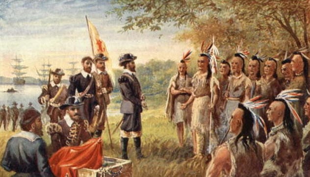 8-settlers-tribe-tense-meeting-jamestown