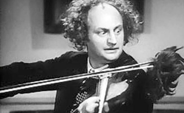 Three Stooges 3-larry-fine-playing-violin