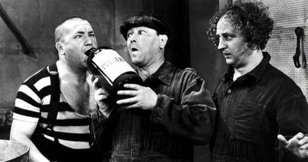 Three Stooges 4a-curly-booze