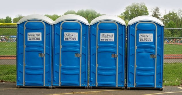 What is the Blue Stuff in Porta-Potties?