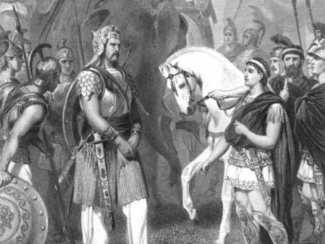 Porus and Alexander