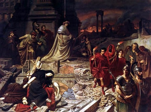 Rome Fire Aftermath Nero