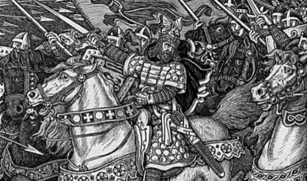 saxon army and king arthur