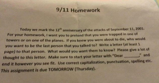 Top 10 Controversial Homework Assignments - 45