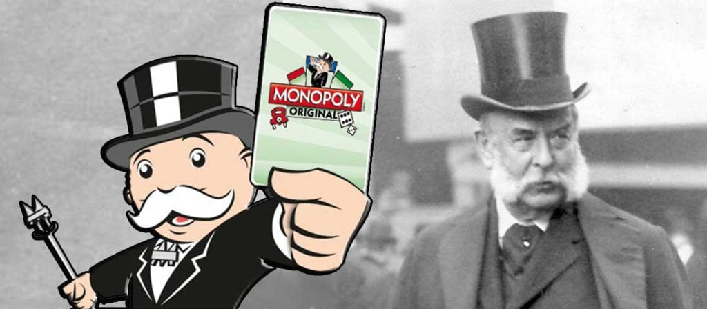 does monopoly man have a monocle