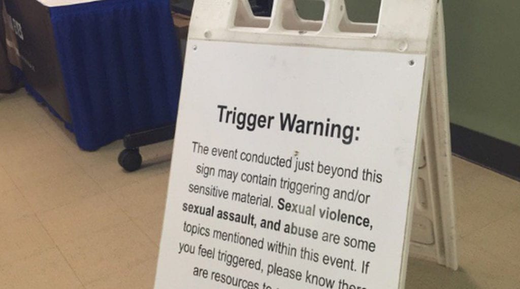 Top 10 Signs Trigger Warnings Have Gone Too Far - 64