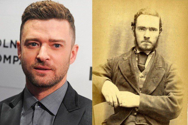 Top 10 Celebrities with Doppelgangers from the Past - Listverse 1